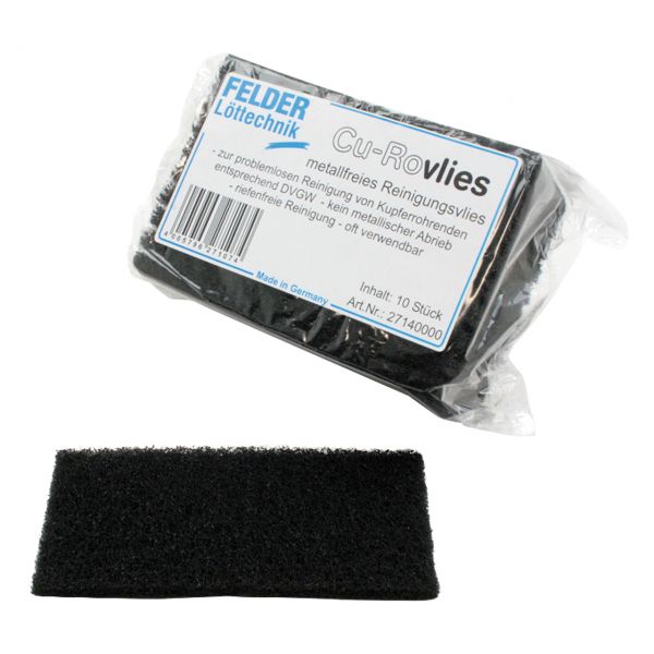 Reinigungsvlies metallfrei, 10 Stück/Pack
