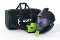 optrel® panoramaxx 2.5, schwarz, DIN 2.5/4-12, Frischlufthelm mit e3000X