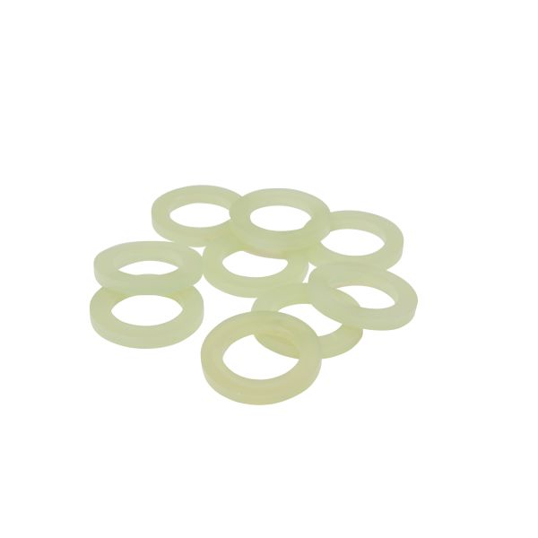 Polyamiddichtung für Druckminderer, O2/Ar/CO2/Stickstoff, 18 x 12 x 2 mm