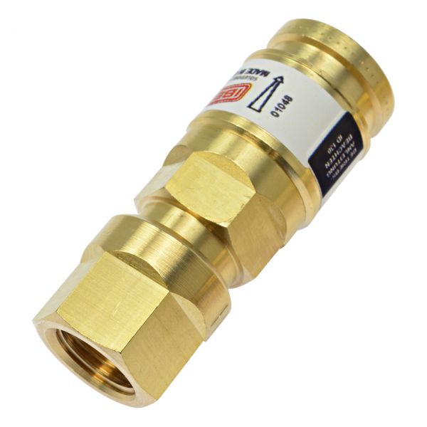 Schnellkupplung Druckminderer, D-Serie (EN 561), Inerte Gase, 1/4" RH