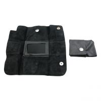 Taschenschild 200 x 200 mm, zusammenlegbar, Schweißschutzglas 90 x 55 mm, DIN 9