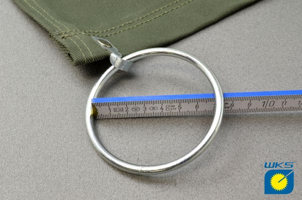 Aufpreis für angenieteten Ring Ø 70 mm (anstatt Ø 50 mm)