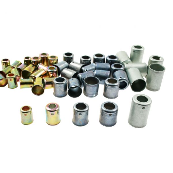 Presshülse mit Kontrollloch