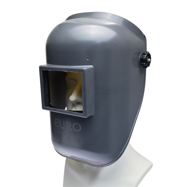 EURO-GF Kopfschirm aus PA/GF, zum Anbau an Arbeitshelm, ohne Glas