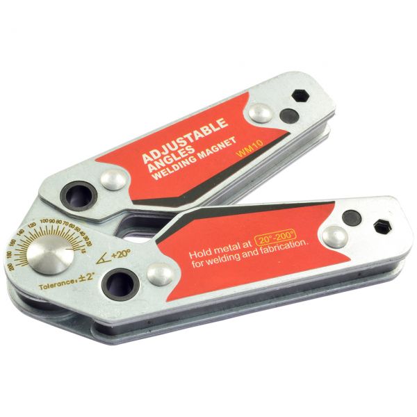 Winkelfixierer variabel 15-210°, 120x78x16 mm, Kraft ca.35 kg