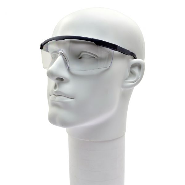Schutzbrille FUN-KLAR mit klaren Scheiben, dunkelblau
