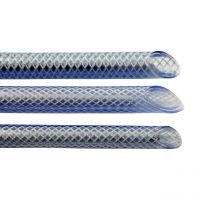 Gewebeschlauch, PVC, klar, 6 x 3 mm