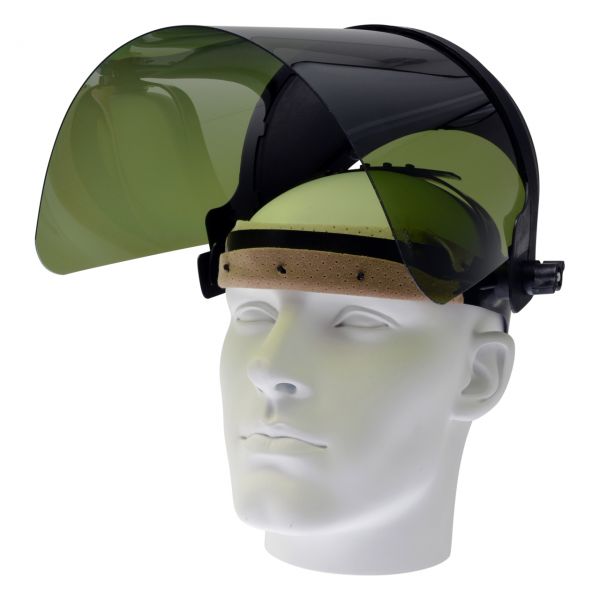 Visier ohne Rahmen/Folien, mit Scheibe 360 x 200 mm, DIN 2