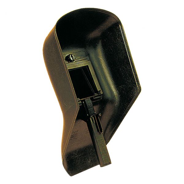 Freisichtschutzschild GLASIT 5070 - gekröpft, m. Vorsatzglas u. DIN 9 Filterglas