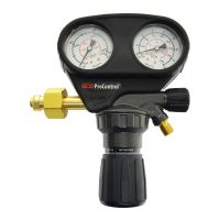 Flaschendruckminderer ProControl, Stickstoff, 200 bar, 0 - 10 bar