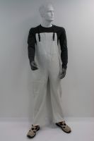 Latzhose für Schweißer aus Vollleder