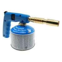 Lötlampe PC140 mit Piezo Zündung, Gaskartusche 230 g/410 ml