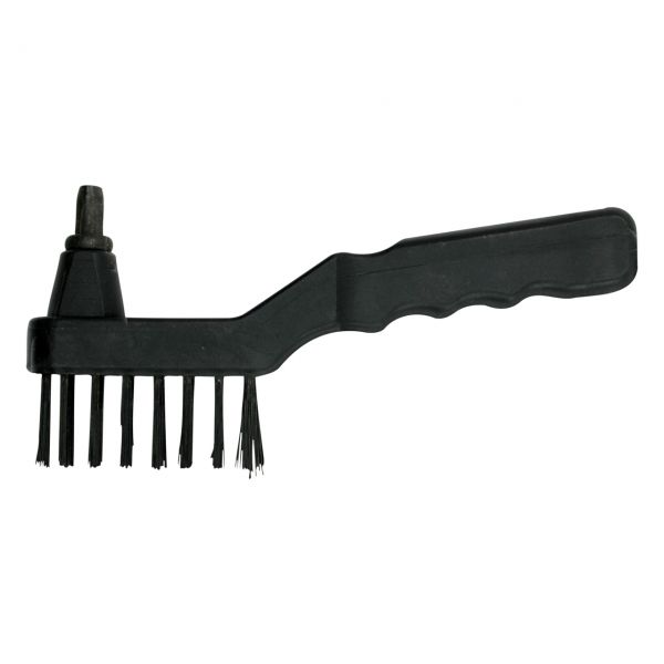 Stahldrahtbürste mit integriertem Hammer, Länge 17 cm