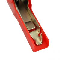 Batterieklemme, 40 A, vollisoliert, Flachsteckanschluss 6 mm