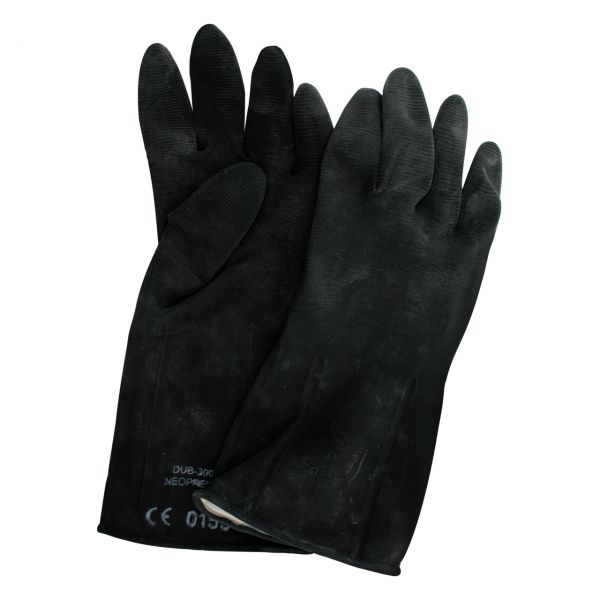 Neoprenhandschuh mit Stulpe, 5-Finger, dunkelblau