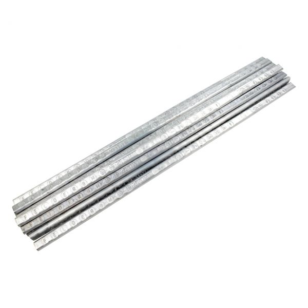 Kfz-Lötzinn, Flachstangen, Sn90Zn7Cu3, gepresst