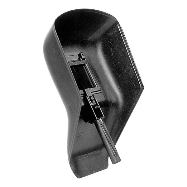 Handschild GLASIT 5011 - gekröpft, mit Vorsatzglas u. DIN 9 Filterglas