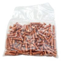 Aufschweißbolzen 2,0 verkupfert, Länge 5 cm, 100 St/Pack