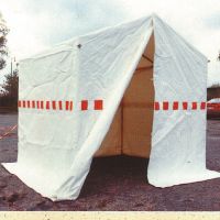 Arbeitszelt, schwer entflammbar