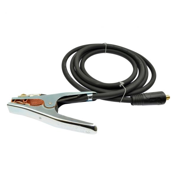 Massekabel Neopren (H01N2-D) mit FIX Klemme 400 A, 70 mm², Dorn 13 mm