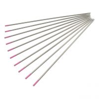 Wolfram-Elektroden, PINK-LYMOX, einseitig 28° angespitzt, Länge 175 mm
