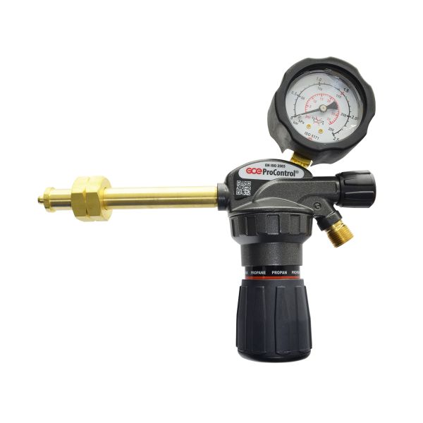 Flaschendruckminderer ProControl, Propan/ Methan, 25 bar, 0 - 1,5 bar