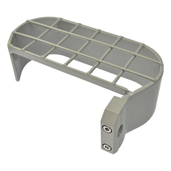 Schutzbügel für Druckminderer, grau, Argon/CO2, passend für EWO Druckminderer