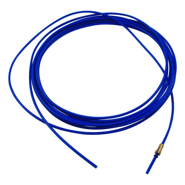 Teflonseele, blau, Ø 0,6 - 0,9 mm, Außen-Ø 4,0 mm, Innen-Ø 1,5 mm