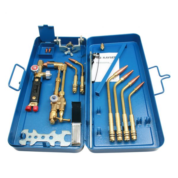 KAYSER KE 17 Schweiß-/Schneidgarnitur, große Version in Blechkassette