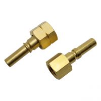 Kupplungsstift N-Serie, Sauerstoff, 1/4" RH Überwurfmutter