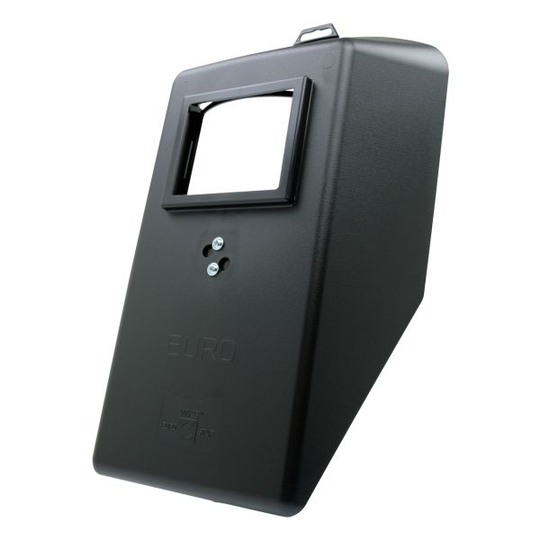 Handschild EURO-STAR - gerade, mit Vorsatzglas u. DIN 9 Filterglas