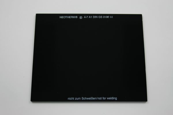 Ofenschauglas INFRAZOR 4/7 , Mineralglas, Plattenware