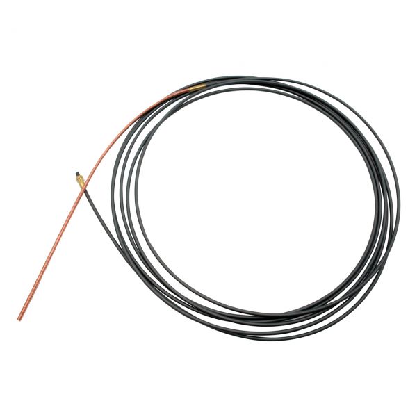 PA-Graphit-Seele m. CU-Spirale Ø 1,0-1,2 mm, Außen-Ø 4,0mm, Innen-Ø 2,0mm, 5,4m