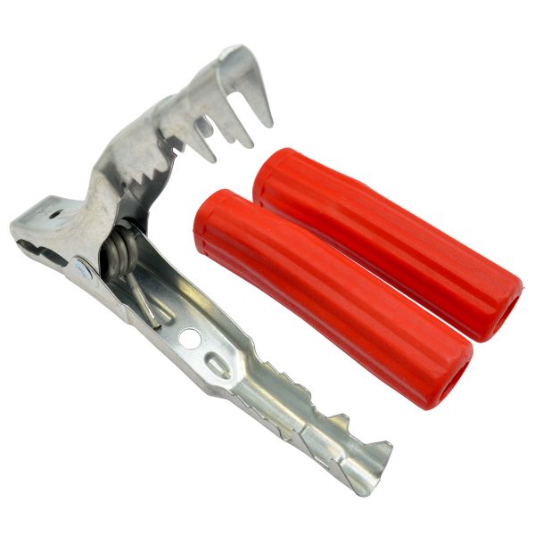 Batterieklemme, 100 A, Griffisolation