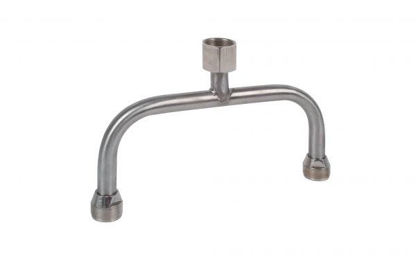 Gabelstück M 20x1, zum Anbau von 2 Brennertöpfen