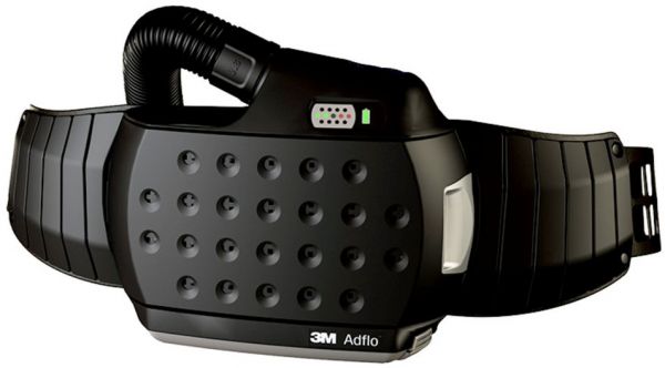 Filtergebläse SPEEDGLAS ADFLO, komplett mit Li-Ion Hochleistungsakku