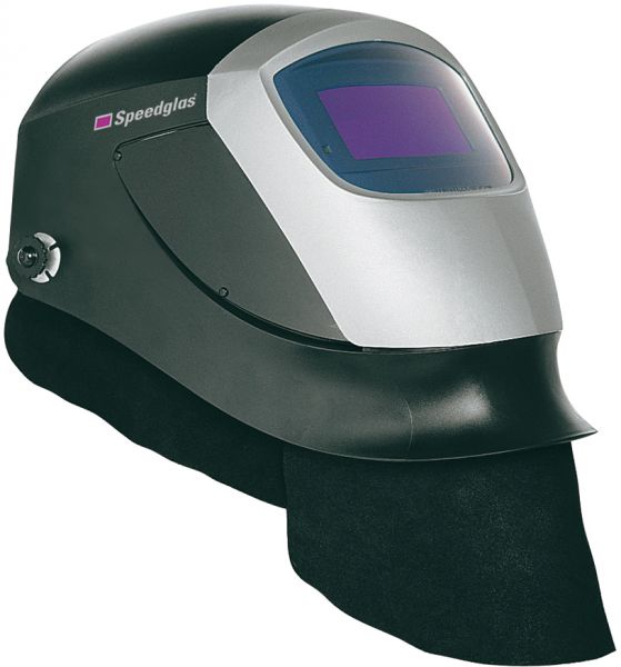 Ohr-Halsschutz für SPEEDGLAS 9000/100, Leder mit Klettverschluss, 3-teilig