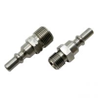 Kupplungsstift D-Serie (EN 561), Sauerstoff, 1/4" RH Außengewinde