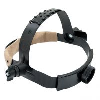 Kopfband WKS STANDARD mit festen Seitenteilen, Microfaser Schweißband