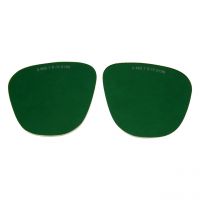 Ersatzgläser, Kunststoff PET-G, klar, 62 x 52 mm, 1 Paar