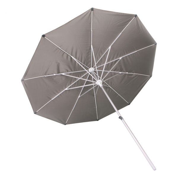 Arbeitsschirm PREMIUM Baumwolle, oliv, sehr robust, Alu/GFK Streben, Ø 2,50 m