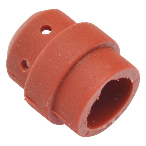 Gasverteiler PLUS 24, Silikon, rot, Länge 20 mm