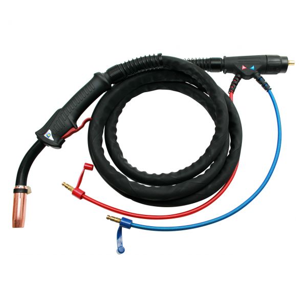 Schlauchpaket PLUS 500 SUPER COOLED, wassergekühlt, Gasdüse steckbar