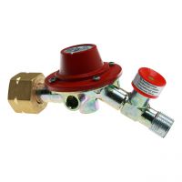 Druckregler für 5/11/33 kg Flaschen, G3/8"LH, 4bar, 12 kg/h, Schlauchbruchsich.
