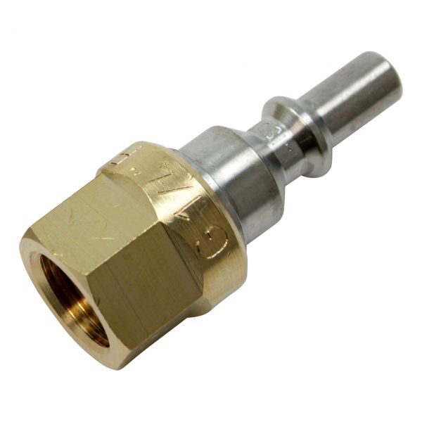 Kupplungsstift D-Serie (EN 561), Sauerstoff, 1/4" RH Überwurfmutter