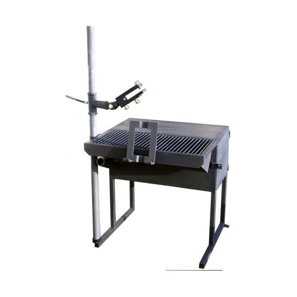 Schweiß- und Löttisch 90x60x80cm, Schamottstein und Gitterrost, ohne Schubl.