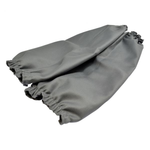 Ärmelschoner mit Gummizug aus SECAN grau, beids. Gummizug, L: 510 mm, Paar