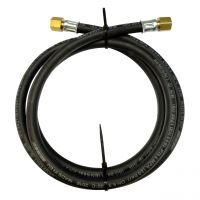 Gasschlauch GIB für Stickstoff/Argon/CO2/Pressluft, Ø 6,3x3,5 mm, 1x 1/4" RH