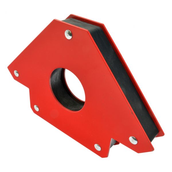 Winkelfixierer, Pfeilform, 45/90/135°, 190x120x22 mm, Haftkraft ca. 34 kg