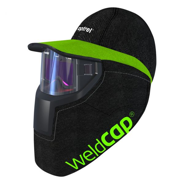 optrel® weldCAP® bump RC 3/9 - 12, schwarz/grün, mit Anstoßkappe, komplett